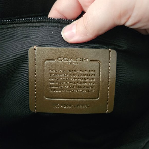 Coach Hudson Brown Leather Colorblock Messenger Laptop Crossbody Bag - Picture 11 of 13